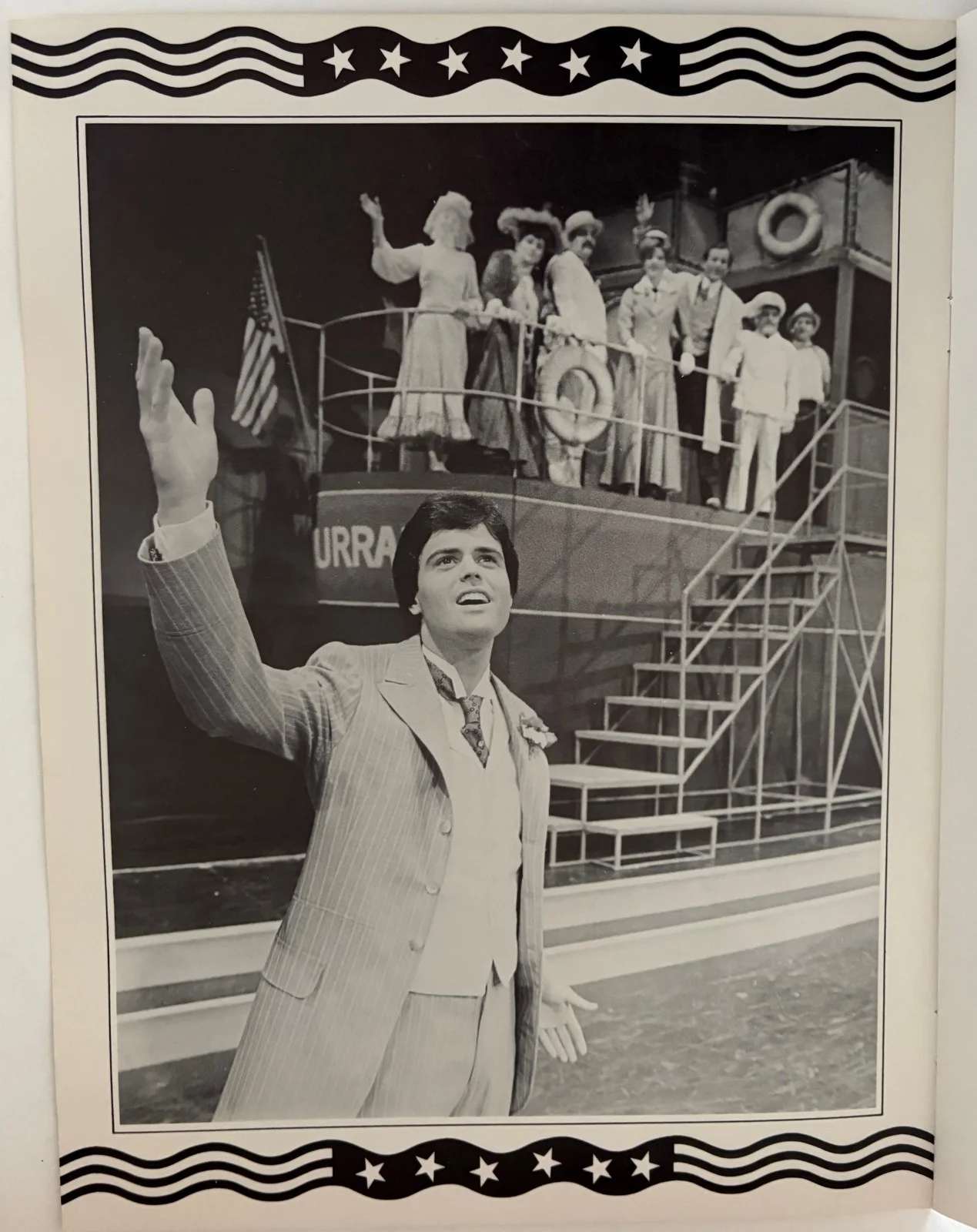 Donny Osmond — Donny Osmond autographed Broadway program - RARE! - "Little Johnny Jones" (1982), изображение 4