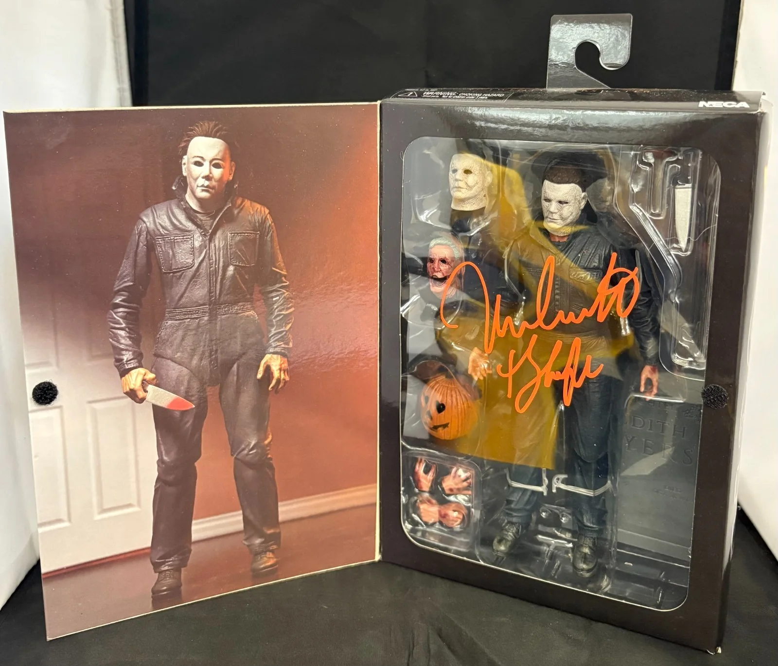 Nick Castle — Nick Castle Autographed Signed Inscribed NECA Figure JSA COA Michael Myers, image 2