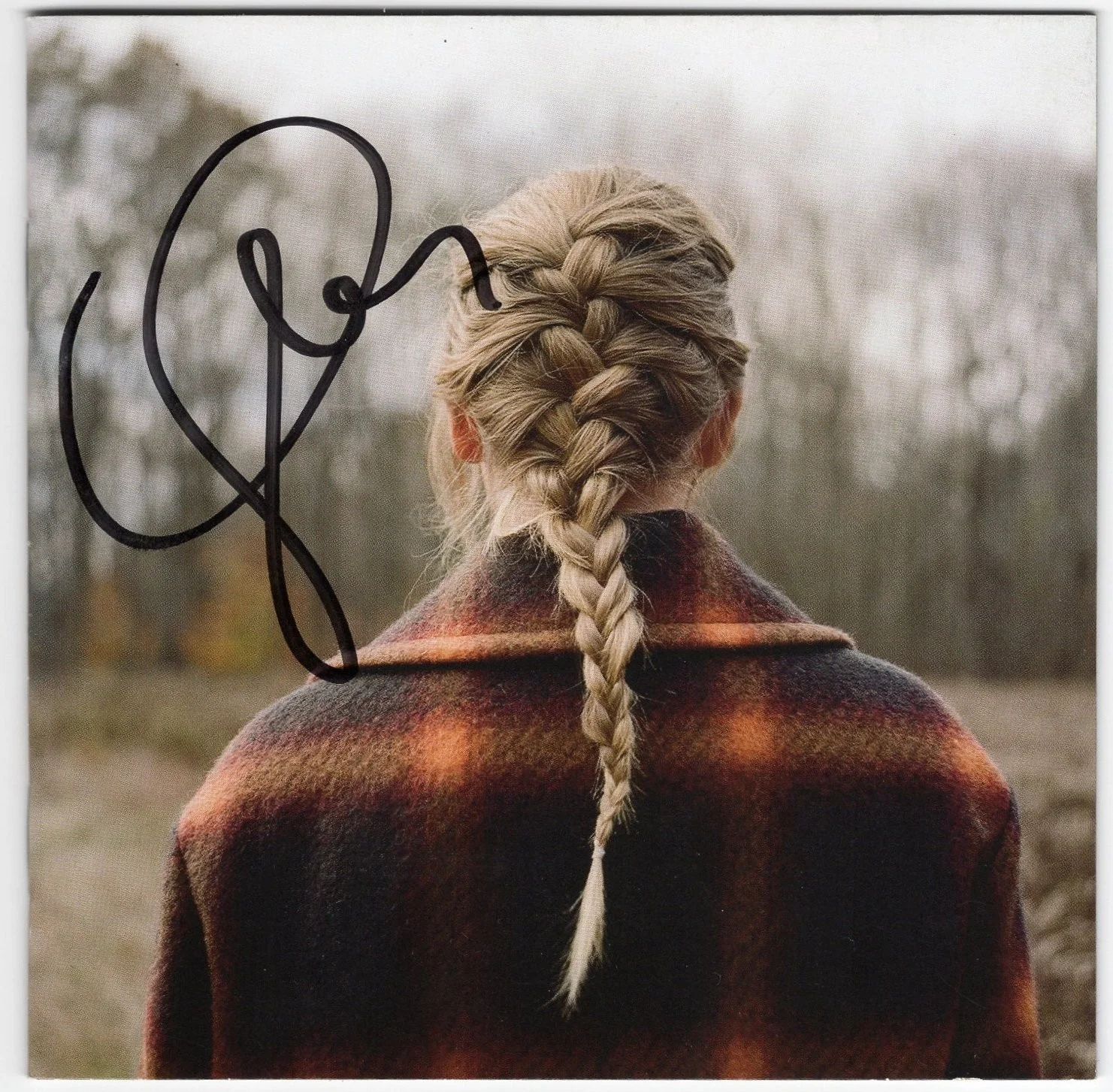 BEAUTIFUL! Taylor Swift EVERMORE Signed & Framed CD Cover Photo Booklet PSA!, изображение 2