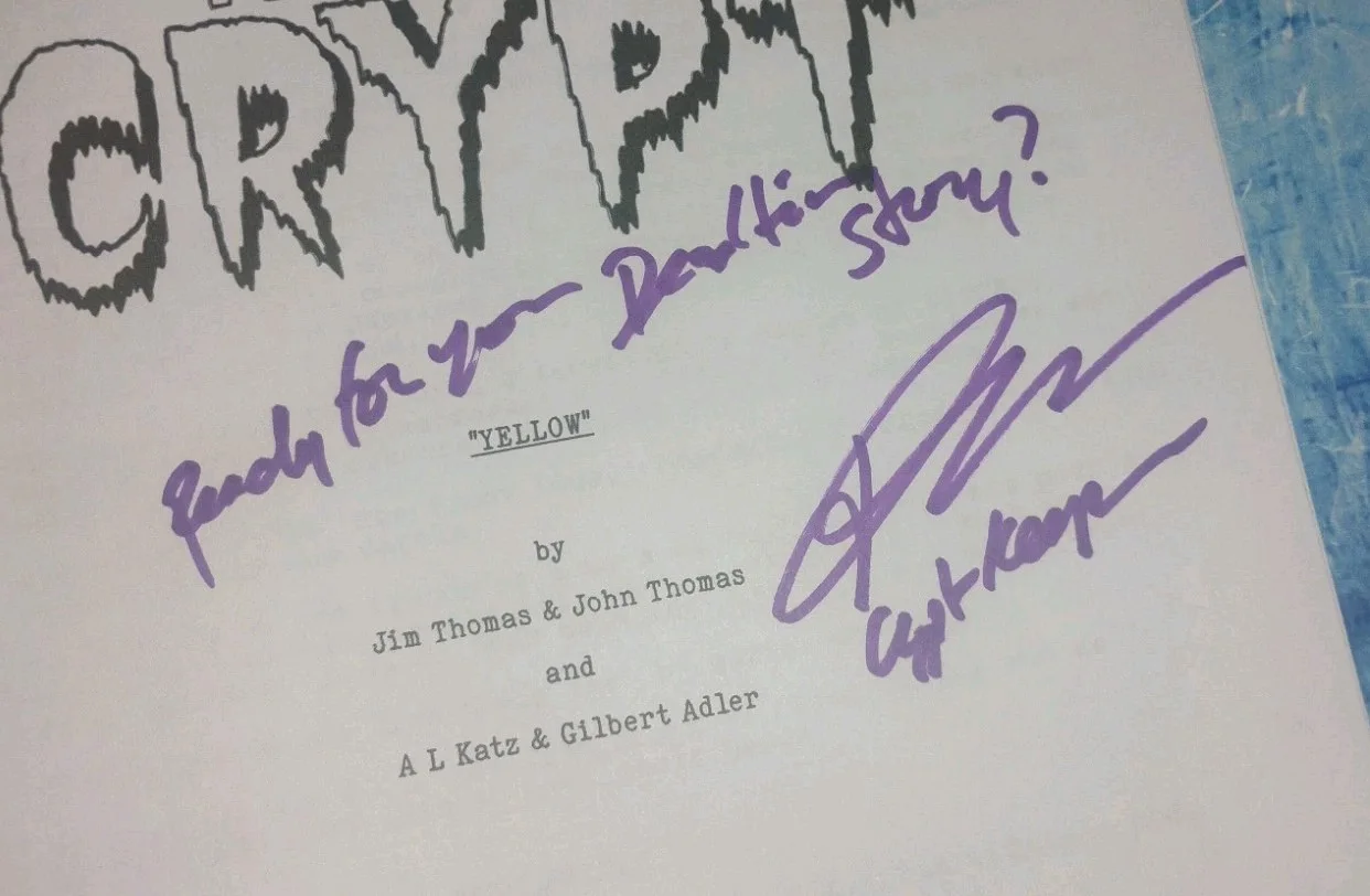 John Kassir Hand Signed Autograph COA Tales From The Crypt Script NO US TARIFFS, image 3