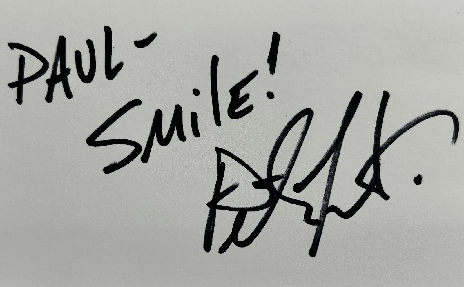 Peter Funt — Peter Funt American Actor Producer Hit TV Show Signature Index Card Original, изображение 2