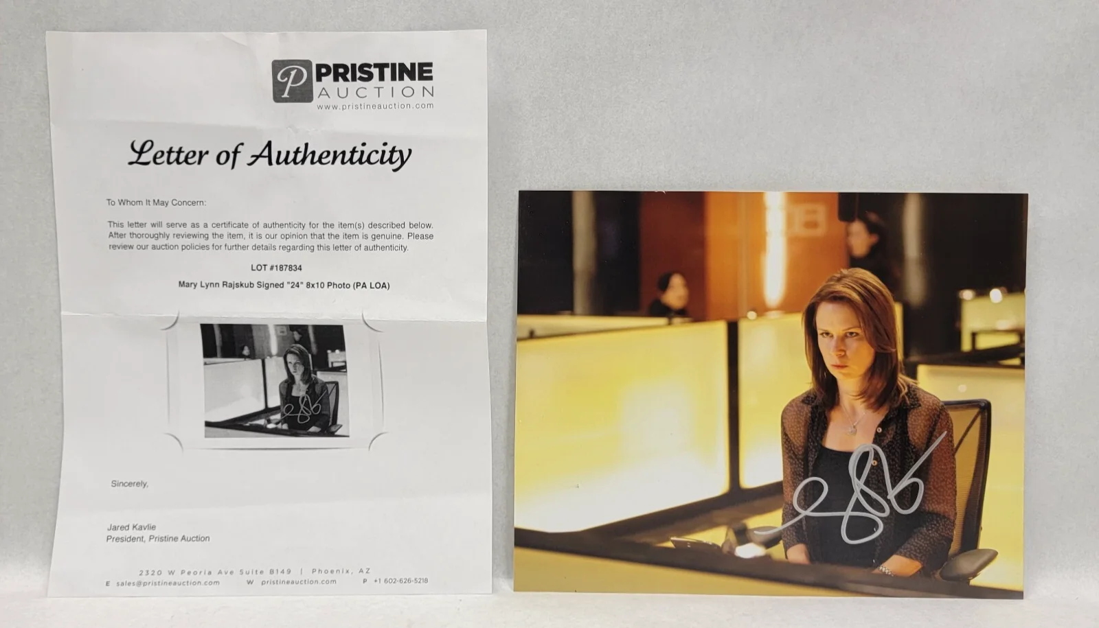 Mary Lynn Rajskub — Mary Lynn Rajskub (Chloe from 24) Signed 8x10 Autograph Photo - Pristine COA