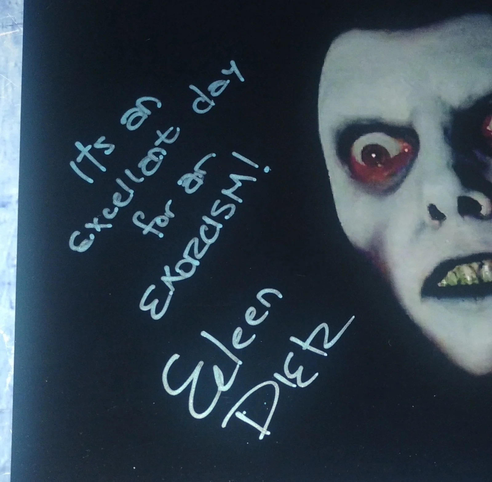 Eileen Dietz Hand Signed 8x10 Photo COA The Exorcist NO US TARIFFS, изображение 3