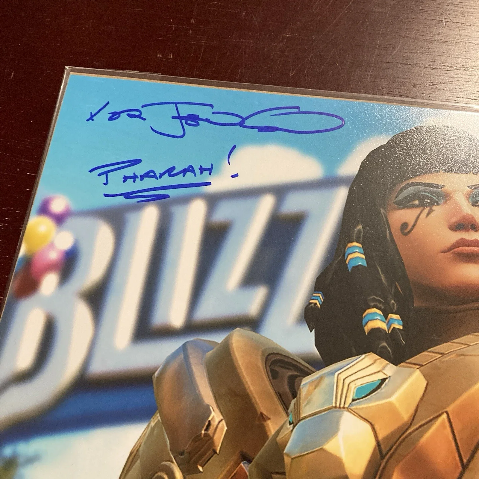 JEN COHN — Overwatch 2 Pharah Autograph Jen Cohn Signed Photo Blizzard Entertainment LGBTQ, изображение 2