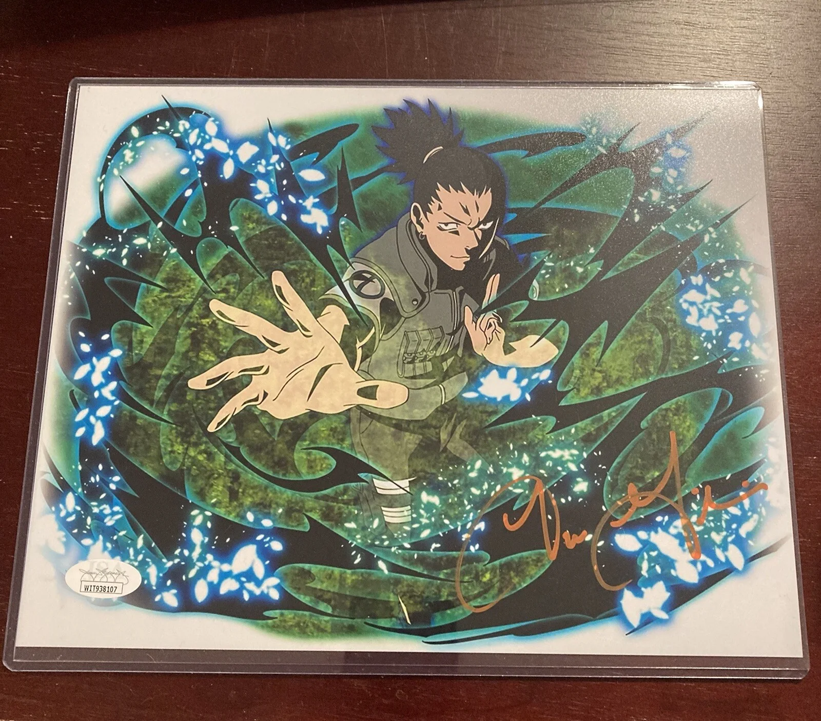 Tom Gibis — NARUTO SHIPPUDEN SHIKAMARU NARA SIGNED TOM GIBIS Autograph 8X10 PHOTO JSA COA