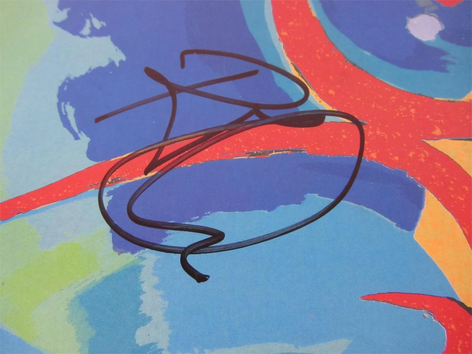 ROBERT PLANT SIGNED ALBUM COVER WITH HOLO COA, image 2