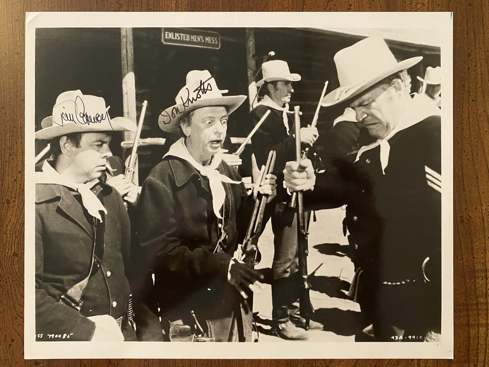 Don Knotts, Tim Conway — Don Knotts Tim Conway Signed Autographed Photo With COA The Apple Dumpling Gang