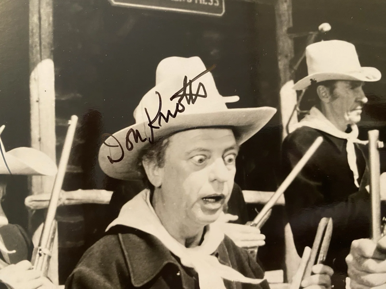 Don Knotts, Tim Conway — Don Knotts Tim Conway Signed Autographed Photo With COA The Apple Dumpling Gang, изображение 2