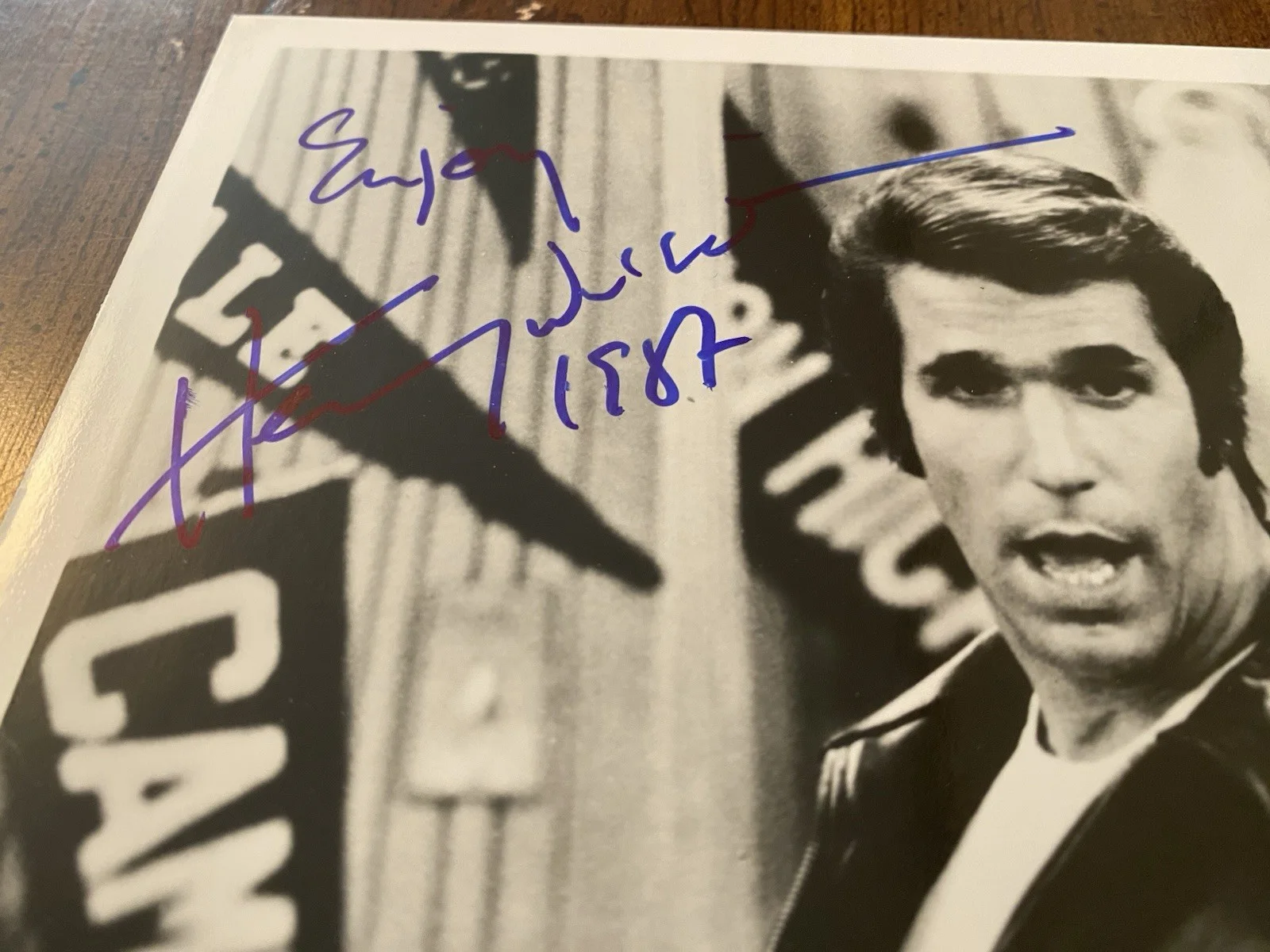 Ron Howard, Henry Winkler — Ron Howard Henry Winkler Signed Autographed Happy Days Photo With COA BOTH RARE, image 3