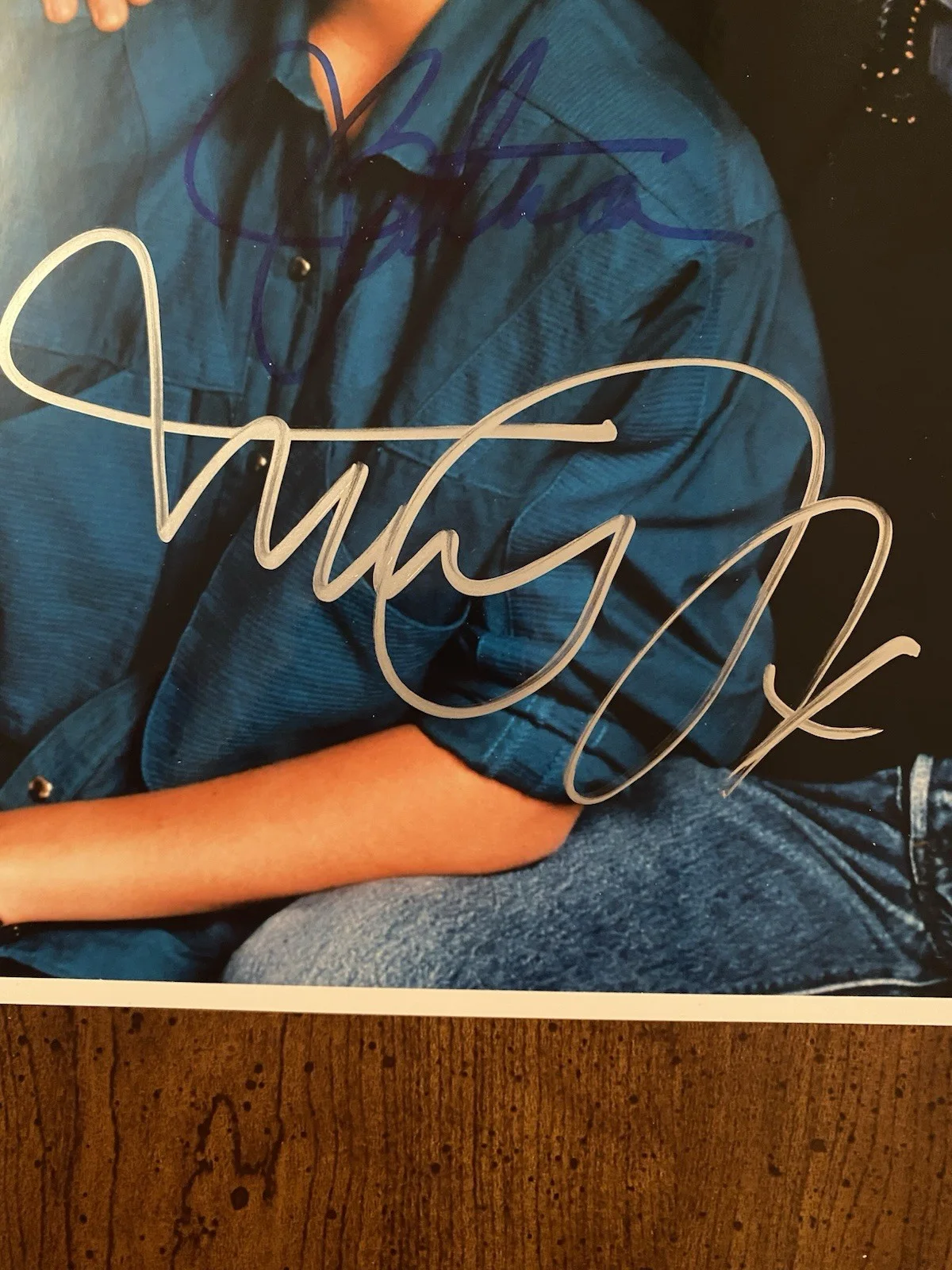 Michael J Fox, Justine Bateman — Michael J Fox Justine Bateman Signed Autographed Photo With COA Family Ties BOTH, изображение 4