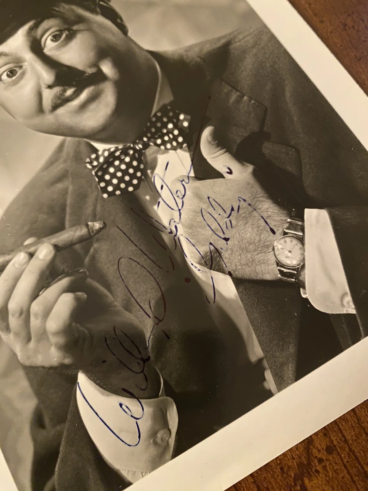 Willard Waterman — Willard Waterman Signed Autographed Photo With COA Great Gildersleeve Dennis The, изображение 2