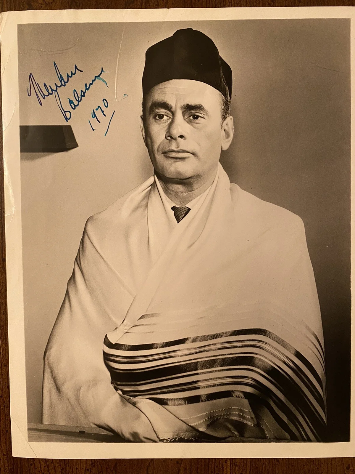 Martin Balsam — Martin Balsam Signed Autographed Photo With COA Psycho The Twilight Zone Etc
