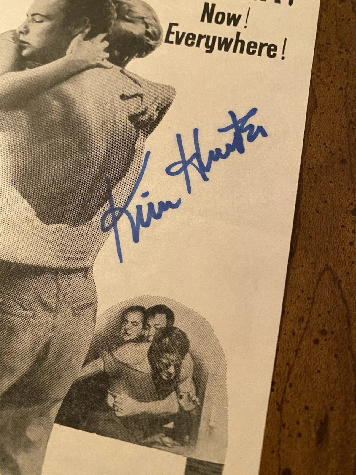 Karl Malden, Kim Hunter — Karl Malden Kim Hunter Signed Autographed Vintage Ad w COA Streetcar Named Desir, изображение 3