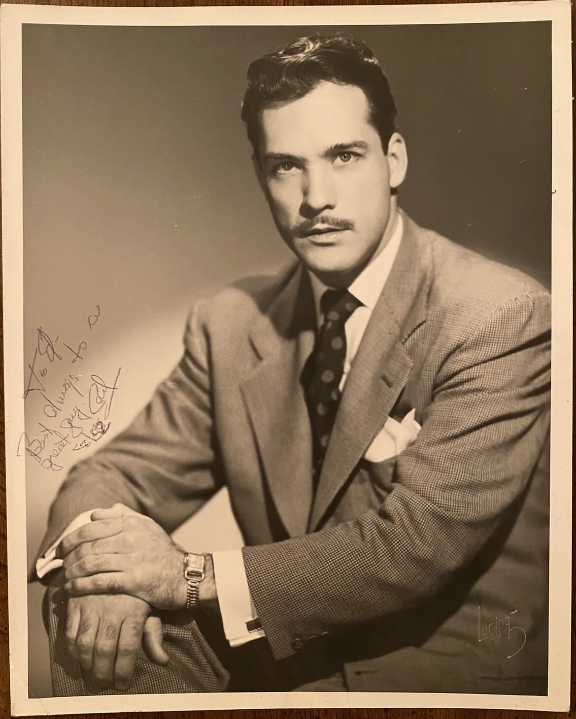 Carl Betz — Carl Betz Signed Autographed Photo With COA Donna Reed Show Judd For The Defense