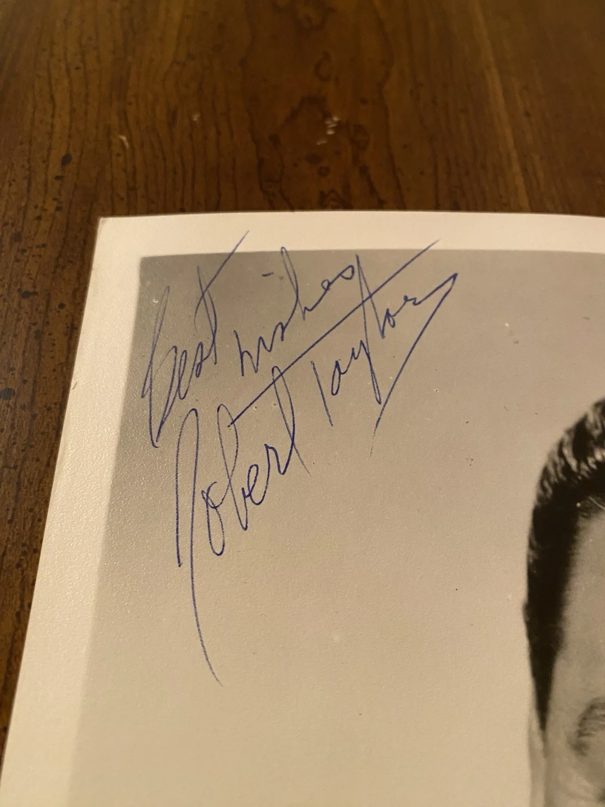 Robert Taylor — Robert Taylor Signed Autographed Photo w COA Ivanhoe Waterloo Bridge Quo Vadis, image 3