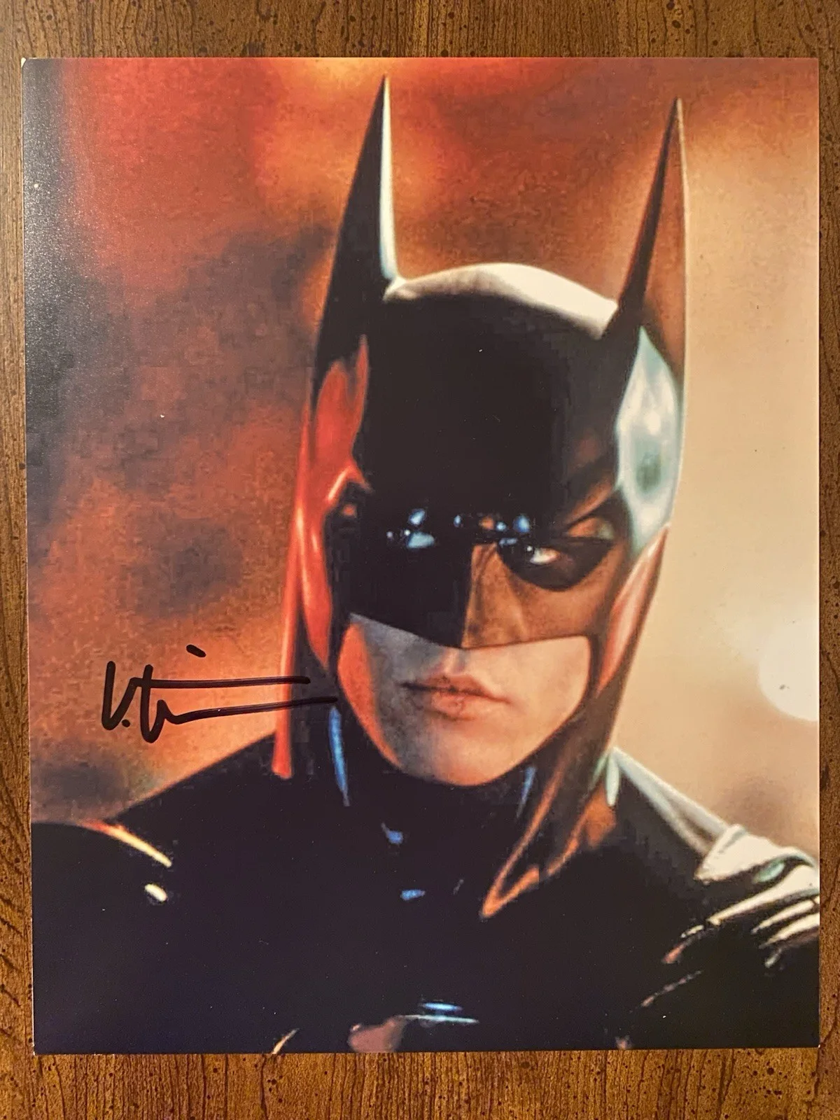 Val Kilmer — Val Kilmer Signed Autographed Batman Forever 8x10 Photo With COA
