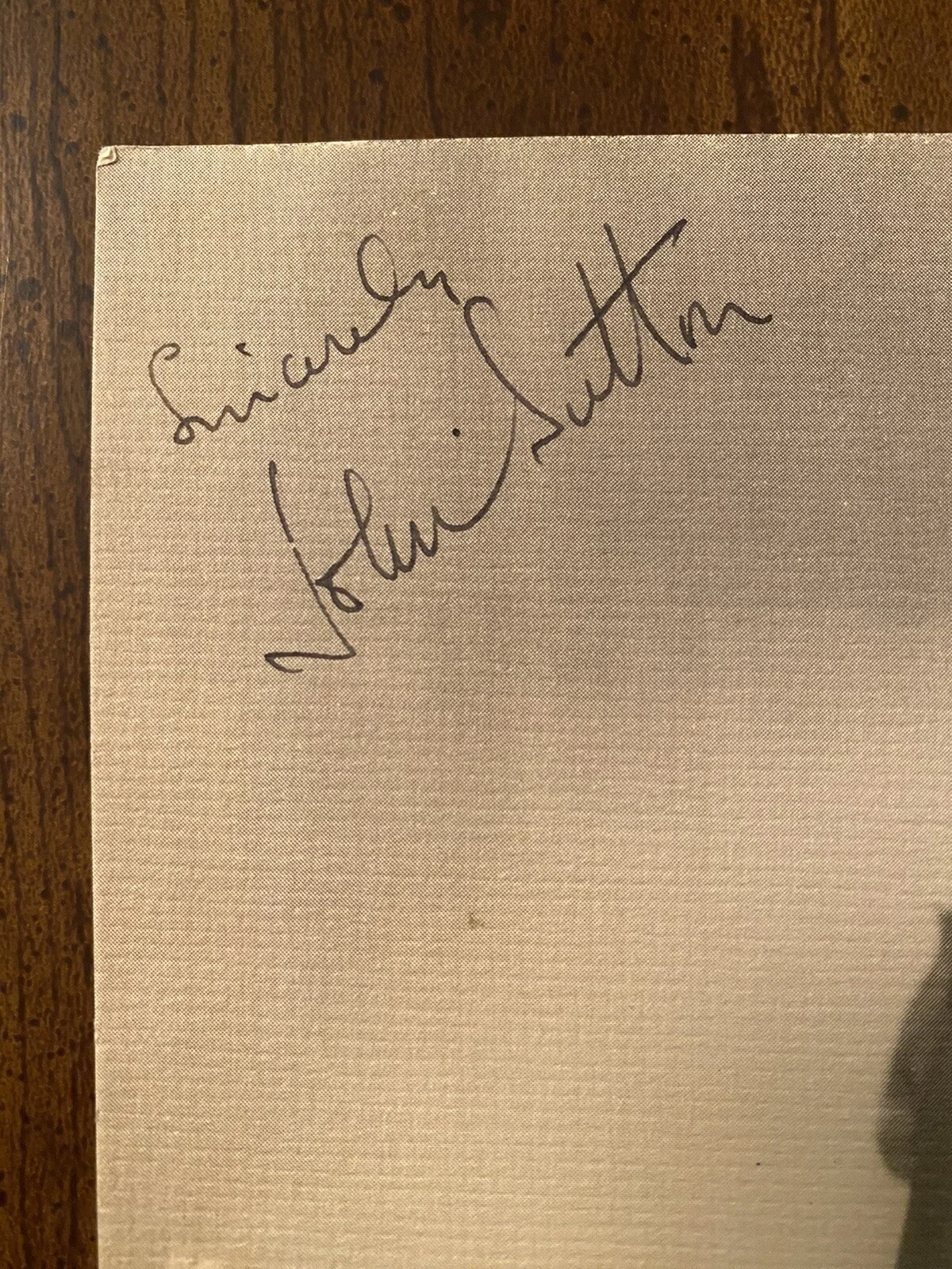 John Sutton — John Sutton Signed Autographed Photo With COA Return Of The Fly Three Musketeers, изображение 2