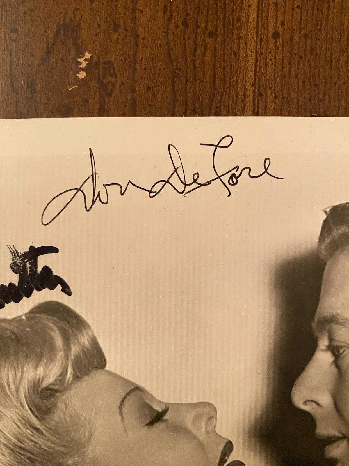 Betty Hutton, Don Defore — Betty Hutton Don Defore Signed Autographed Photo With COA The Stork Club, image 4