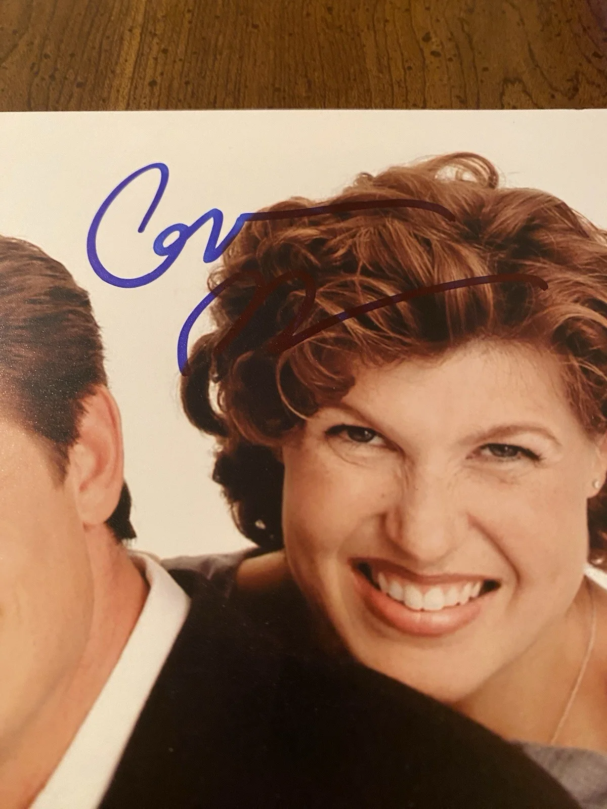 Michael J Fox, Connie Britton — Michael J Fox Connie Britton Signed Autographed Photo With COA Spin City, изображение 3
