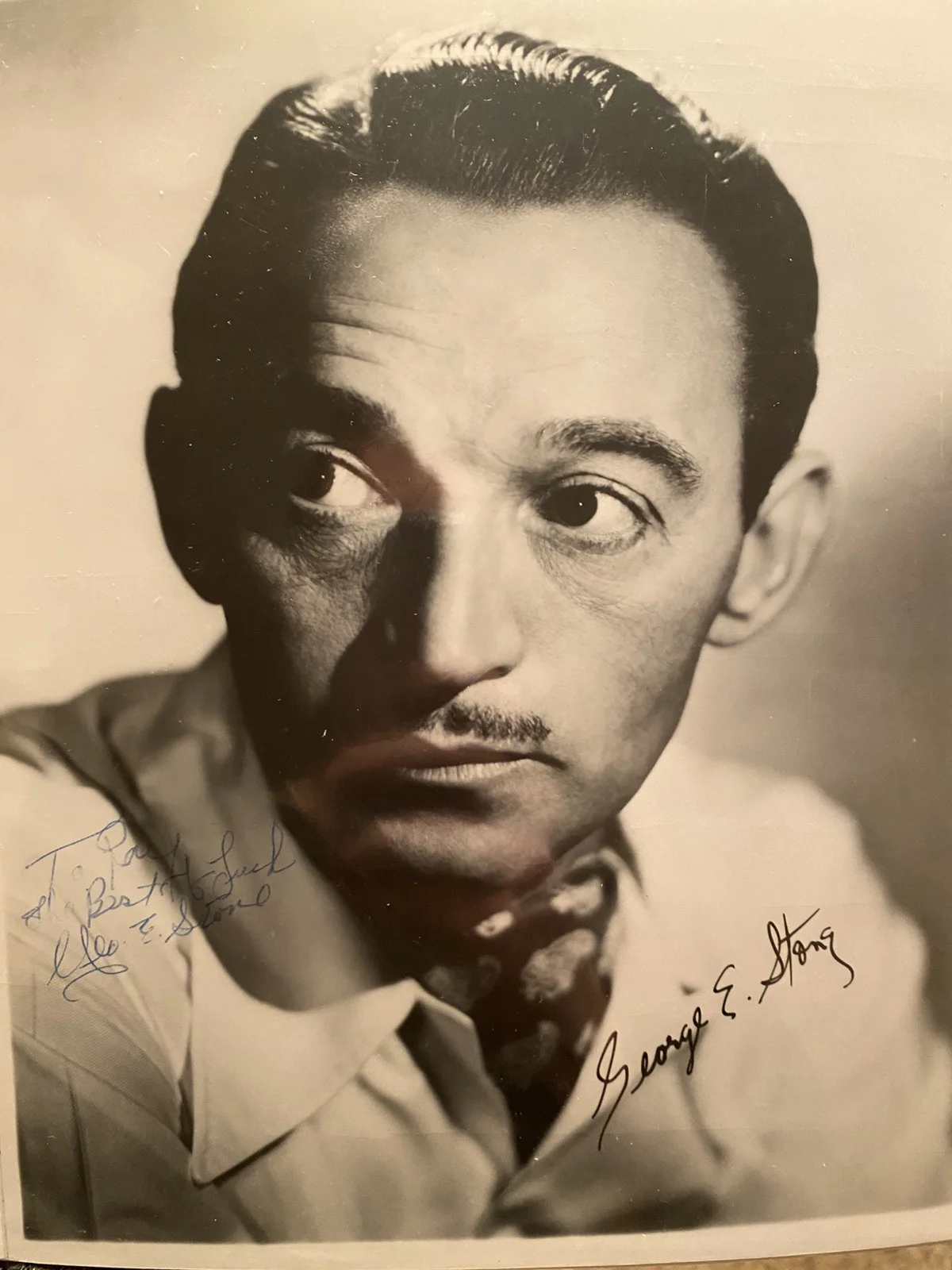 George E Stone — George E Stone Signed Autographed Photo With COA Twilight Zone Guys And Dolls