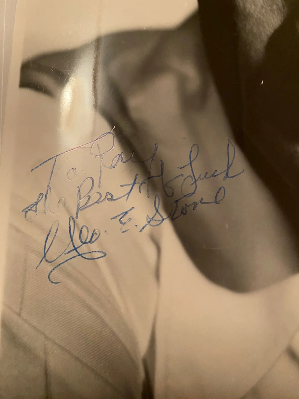 George E Stone — George E Stone Signed Autographed Photo With COA Twilight Zone Guys And Dolls, image 2