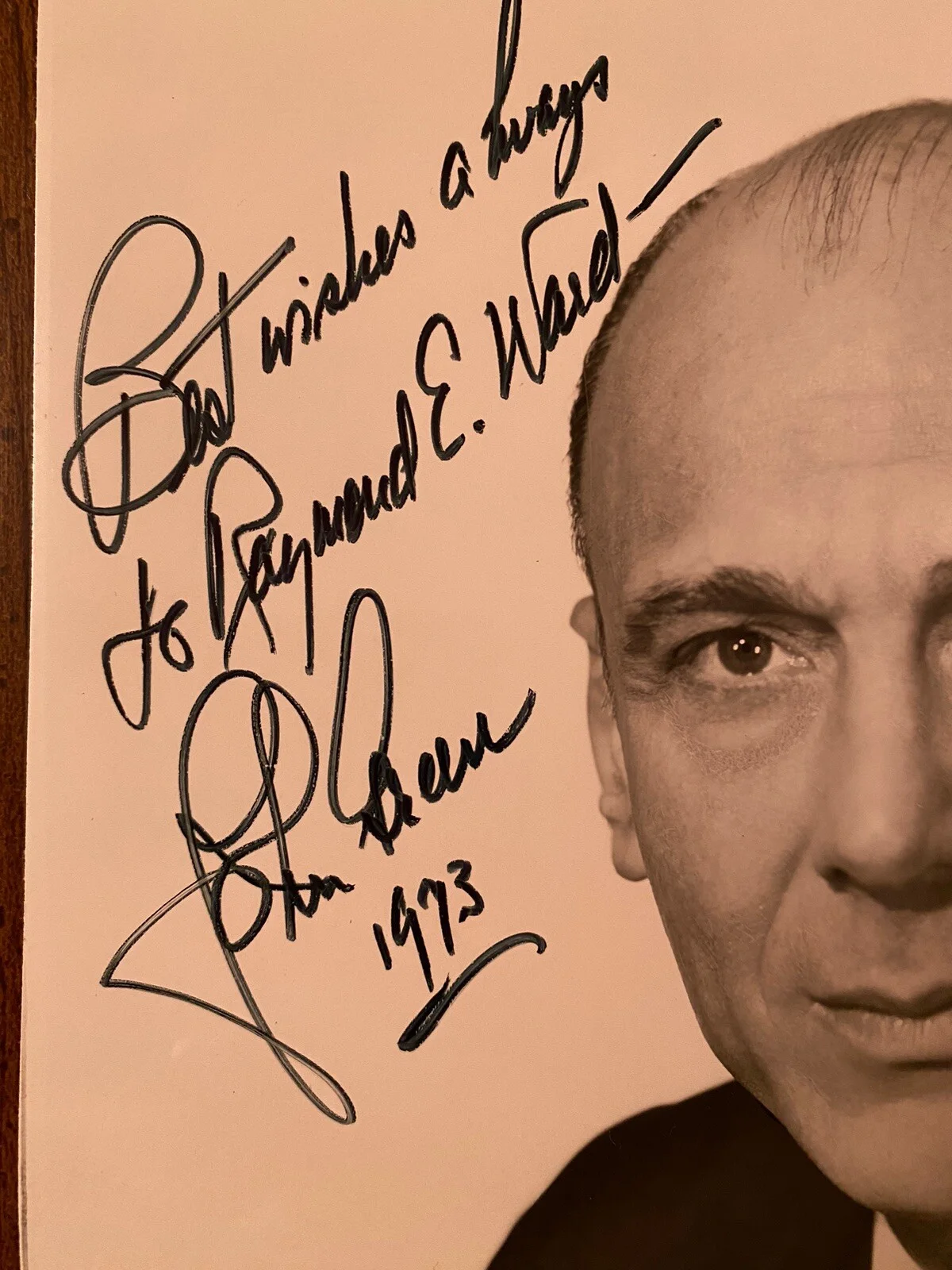 John Green, Johnny Green — John Johnny Green Signed Autographed Photo With COA West Side Story Oliver Etc, изображение 2
