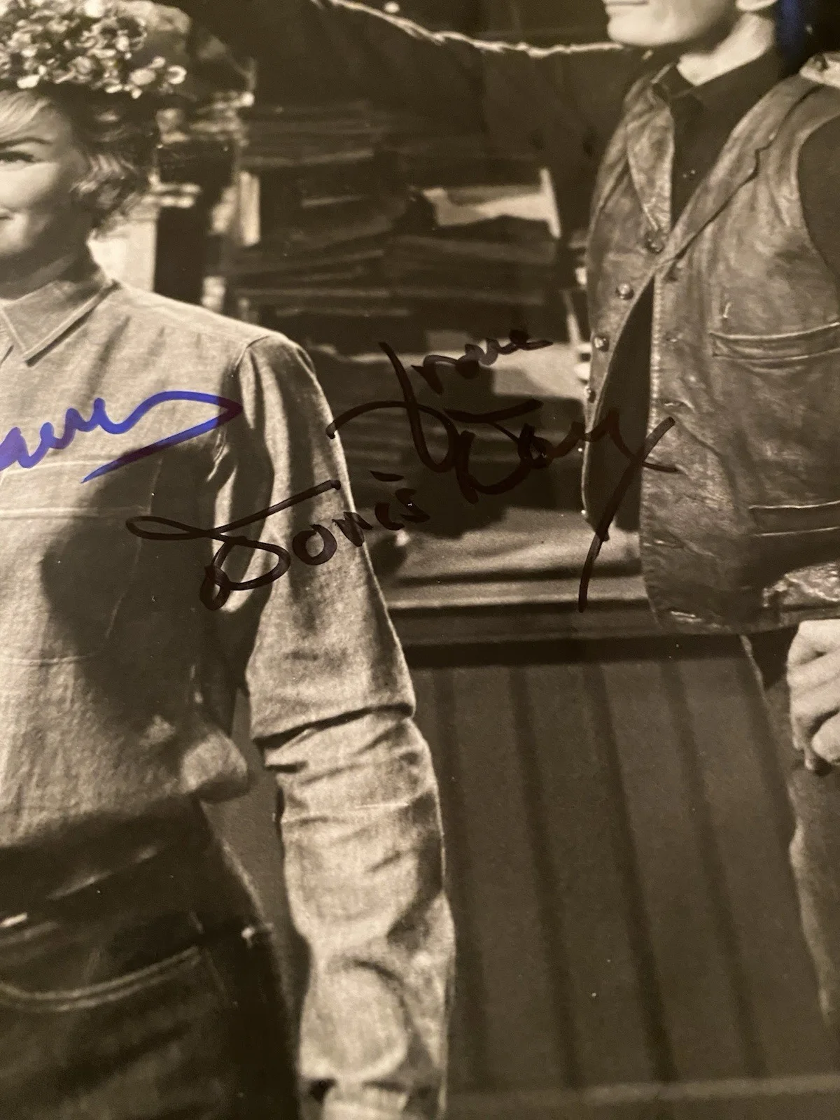 Peter Graves, Doris Day — Peter Graves Doris Day Signed Autographed Photo The Ballad Of Josie With COA, изображение 5