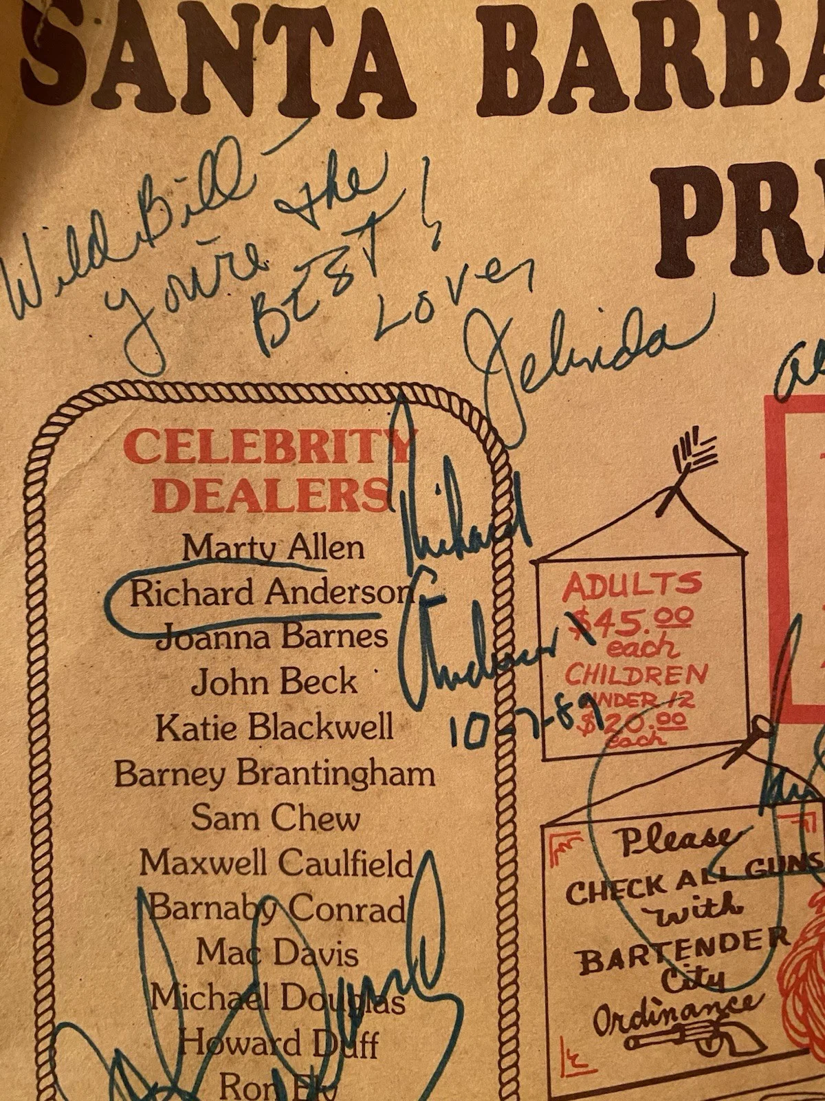 John Ireland, Fess Parker, Lee Meriwether, Etc — 14x20 Poster Signed By 22 Fess Parker John Ireland Lee Meriwether Michael Forest, изображение 2