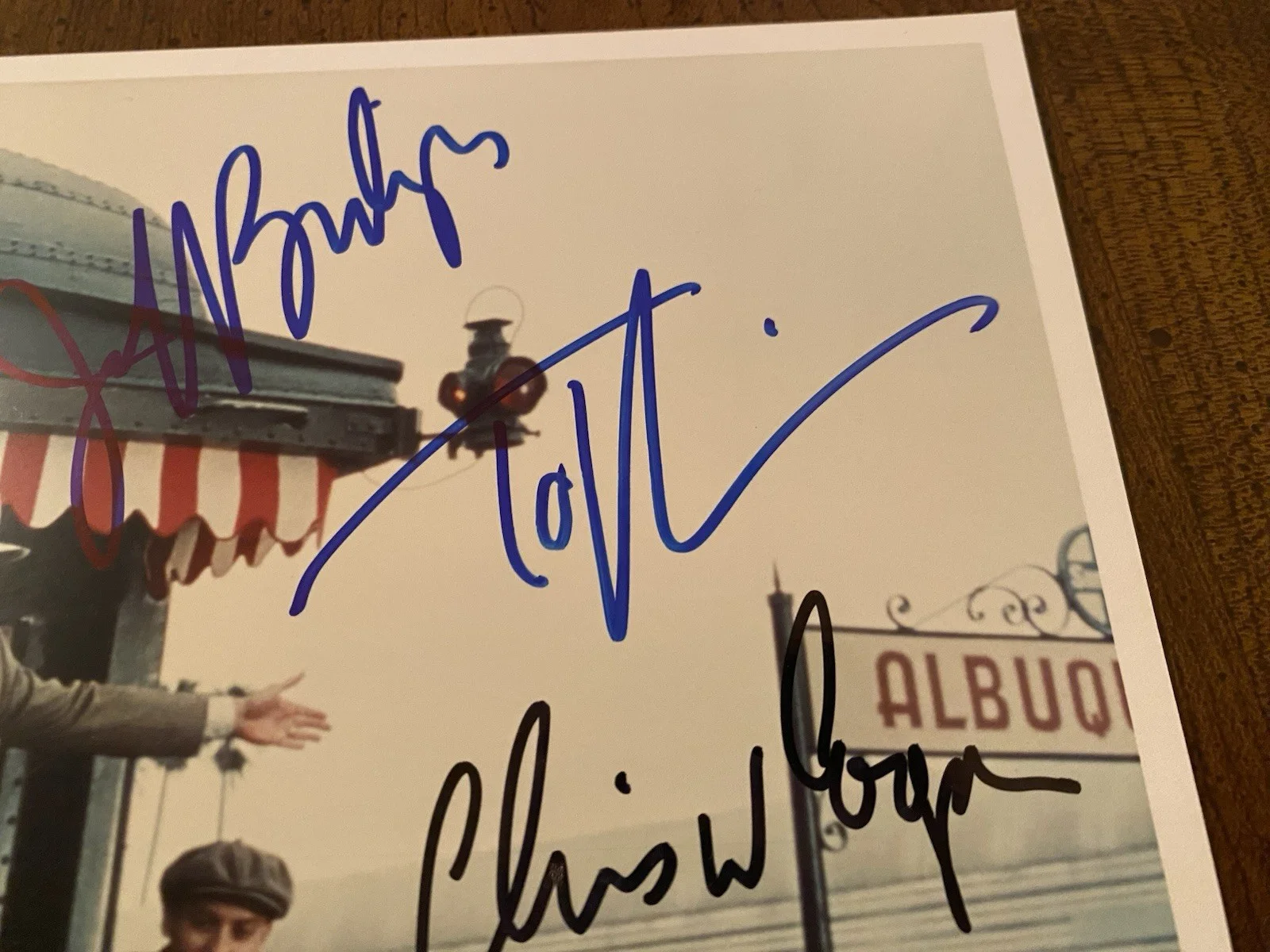 Tobey Maguire, Jeff Bridges, Chris Cooper — Seabiscuit Cast Signed Photo With COA Tobey Maguire Jeff Bridges Chris Cooper, image 5