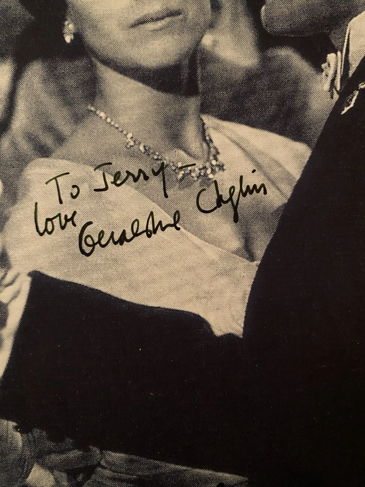 Omar Sharif, Geraldine Chaplin — Omar Sharif Geraldine Chaplin Signed Autographed Photo With COA Doctor Zhivago, изображение 2
