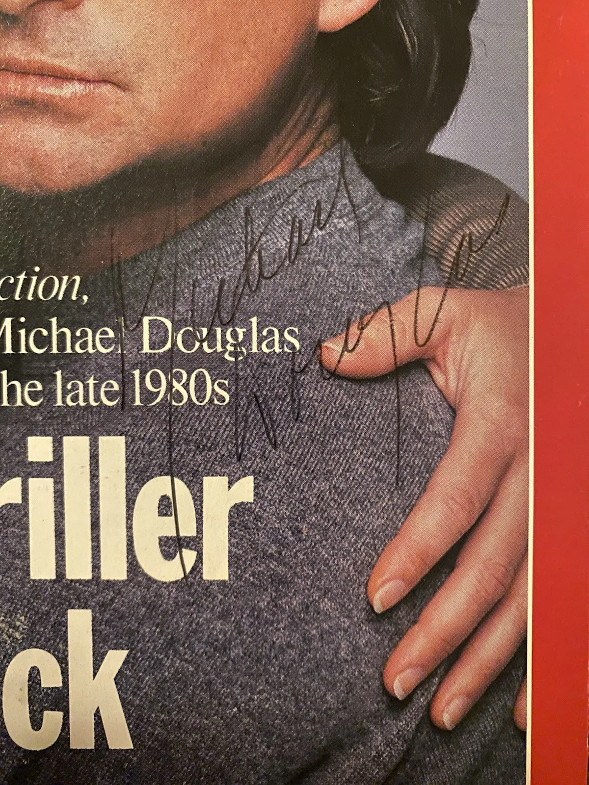 Michael Douglas, Glenn Close — Michael Douglas Glenn Close Signed Autographed Time Magazine With COA Fatal Attr, изображение 4