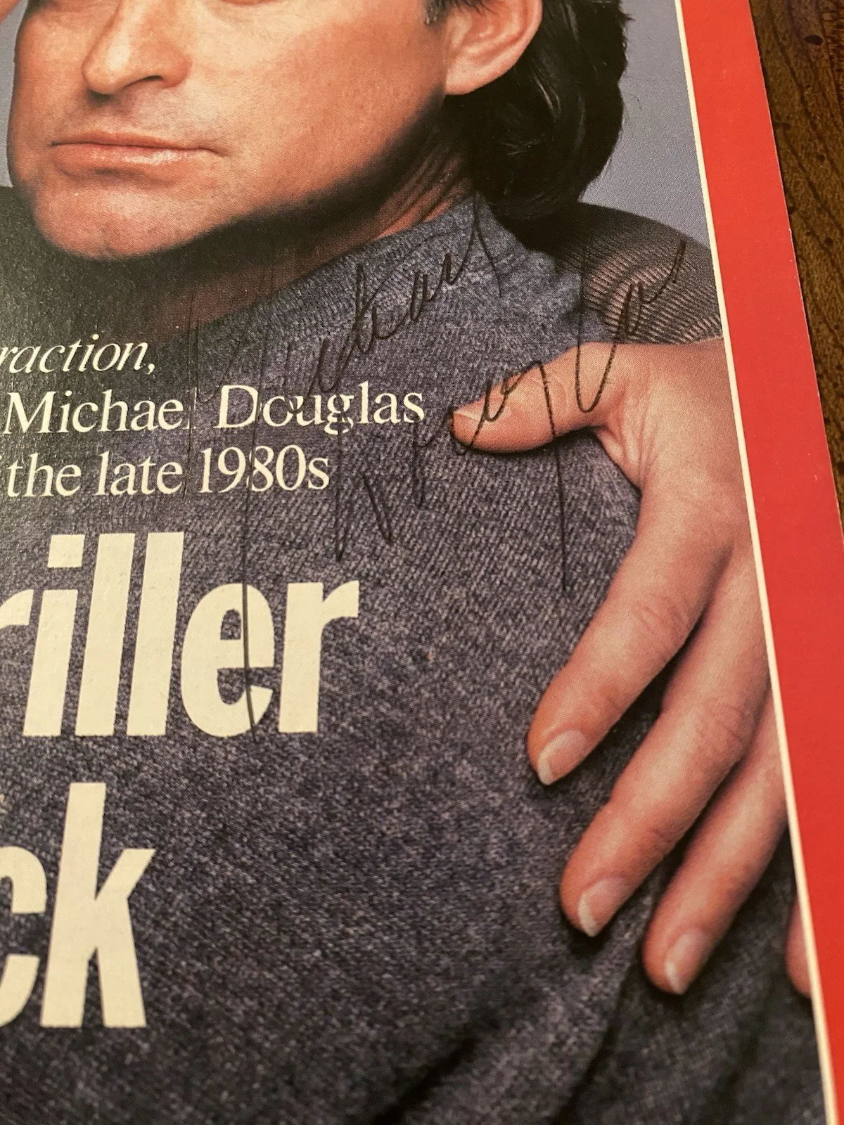 Michael Douglas, Glenn Close — Michael Douglas Glenn Close Signed Autographed Time Magazine With COA Fatal Attr, изображение 5