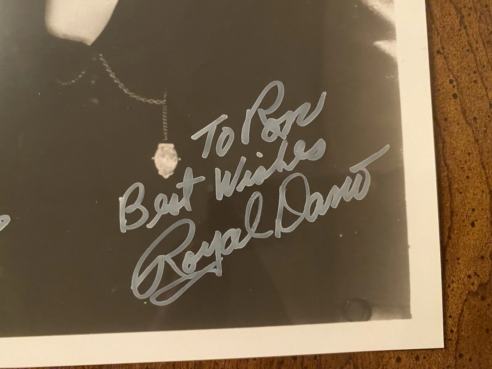 Royal Dano, Rick Dano — Royal Dano Rick Dano Signed Autographed Photo With COA RARE Bonanza Gunsmoke Etc, изображение 2
