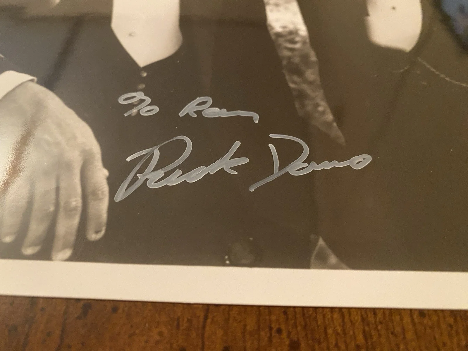 Royal Dano, Rick Dano — Royal Dano Rick Dano Signed Autographed Photo With COA RARE Bonanza Gunsmoke Etc, изображение 5