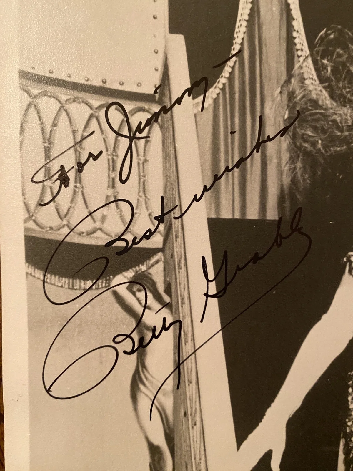 Betty Grable — Betty Grable Signed Autographed Photo With COA Hello Dolly Mother Wore Tights, image 2