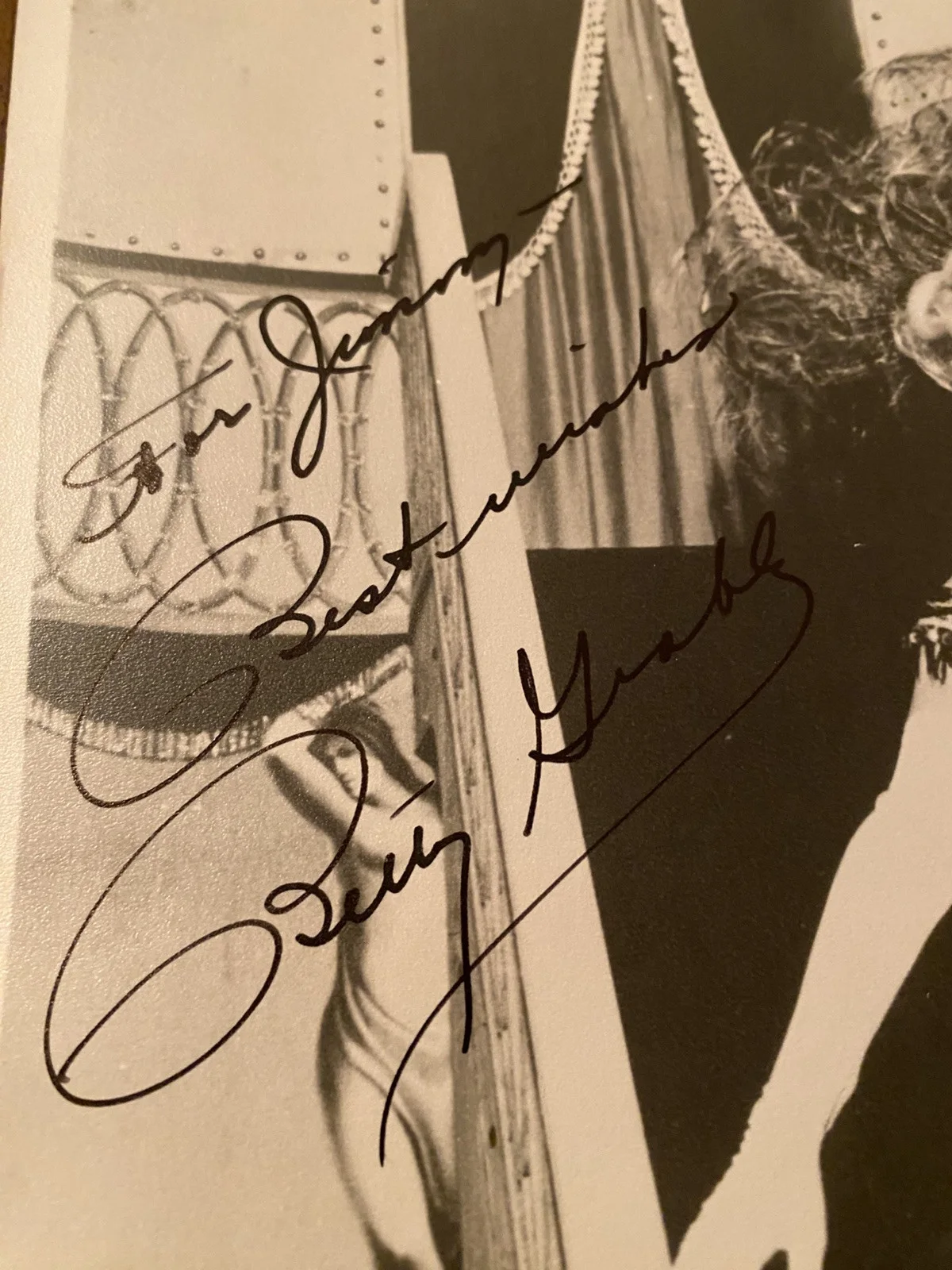Betty Grable — Betty Grable Signed Autographed Photo With COA Hello Dolly Mother Wore Tights, image 3