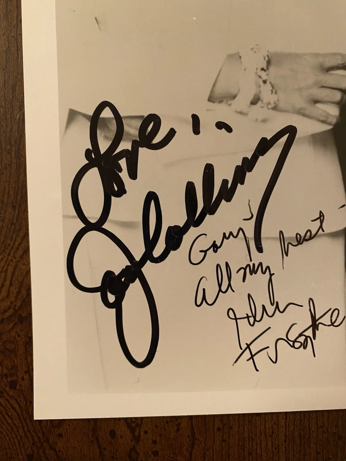 Joan Collins, John Forsythe, Linda Evans — Dynasty Cast Signed Photo With COA Joan Collins John Forsythe Linda Evans All 3, изображение 2