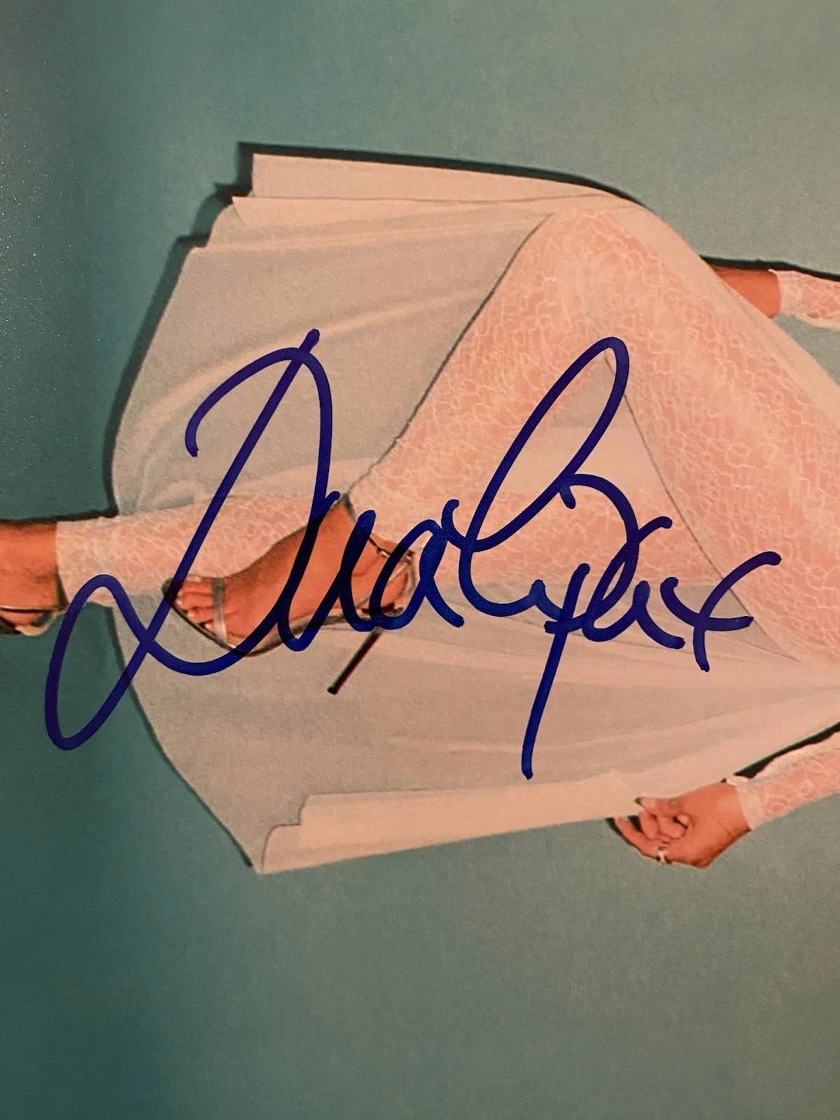 Dua Lipa Signed Autographed Photo With COA Singer New Rules Levitating IDGAF, image 2
