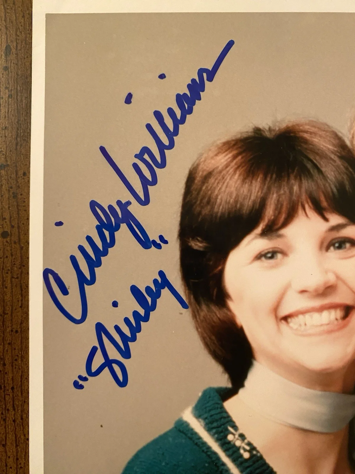 Penny Marshall, Cindy Williams — Penny Marshall Cindy Williams Signed Autographed Photo With COA Laverne Shirley, изображение 2