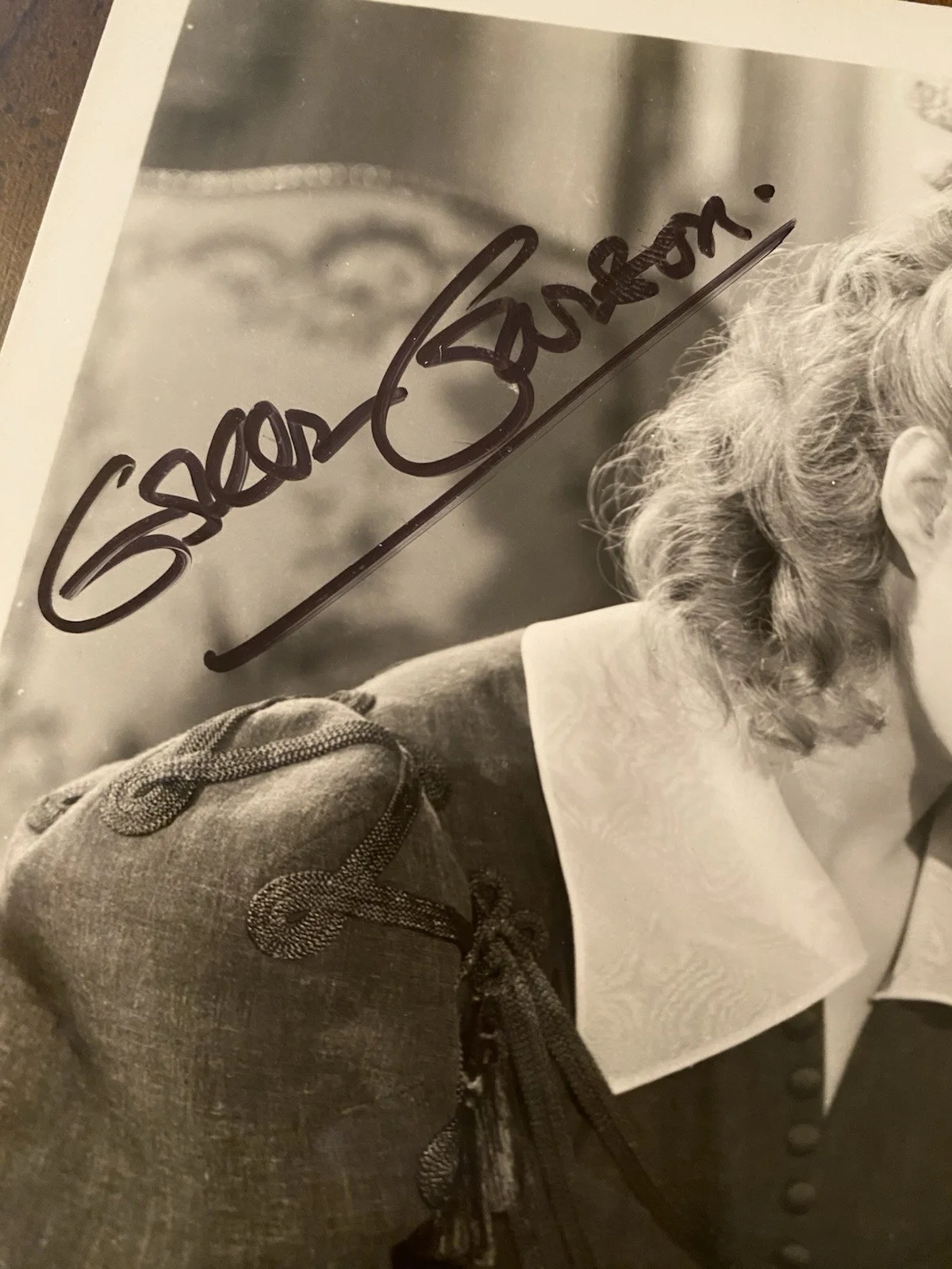 Greer Garson, Maureen O’Sullivan — Greer Garson Maureen O’Sullivan Signed Pride And Prejudice Photo With COA RARE, изображение 3
