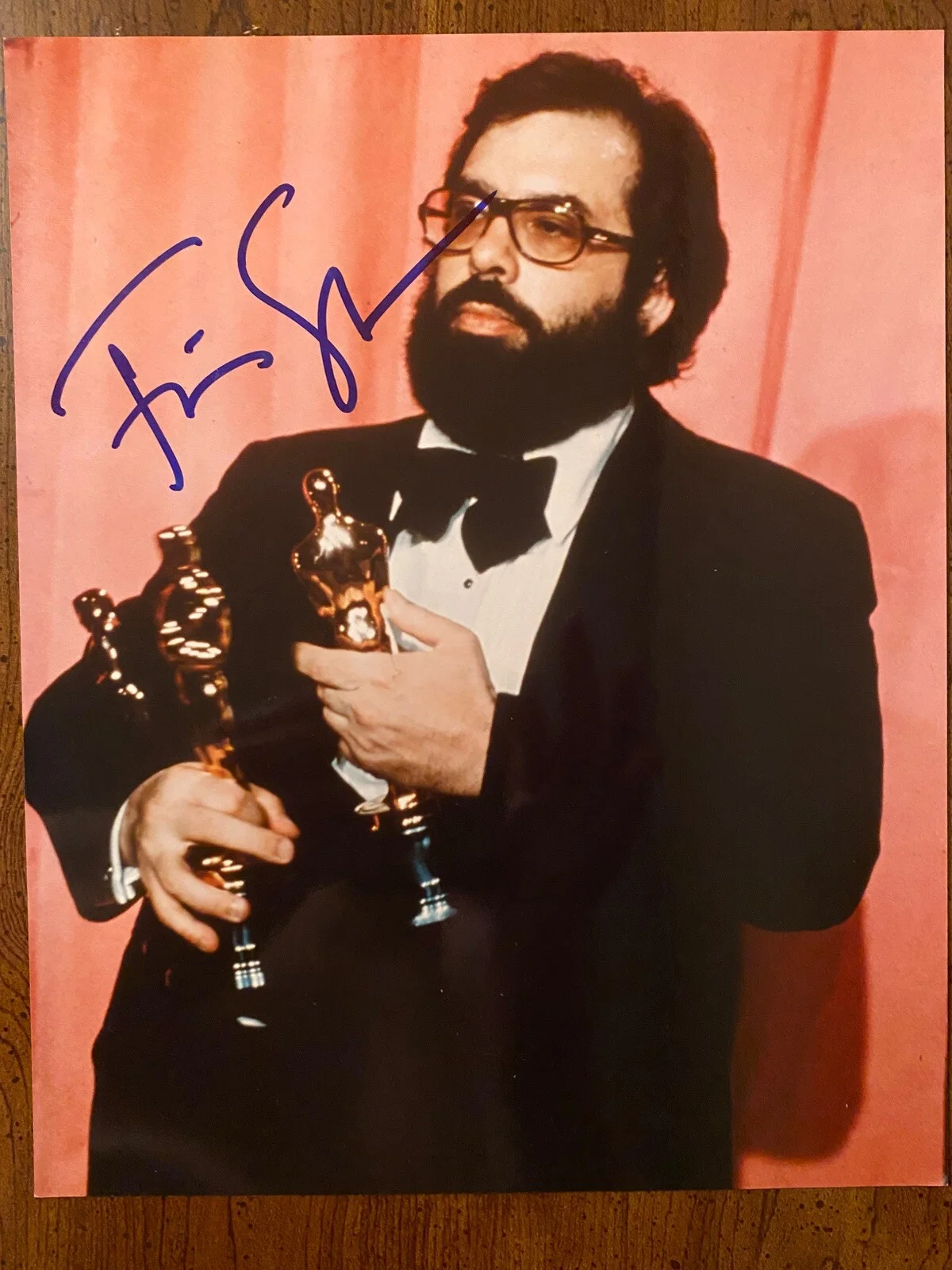 Francis Ford Coppola — Francis Ford Coppola Signed Autographed Photo w COA The Godfather Apocalypse Now
