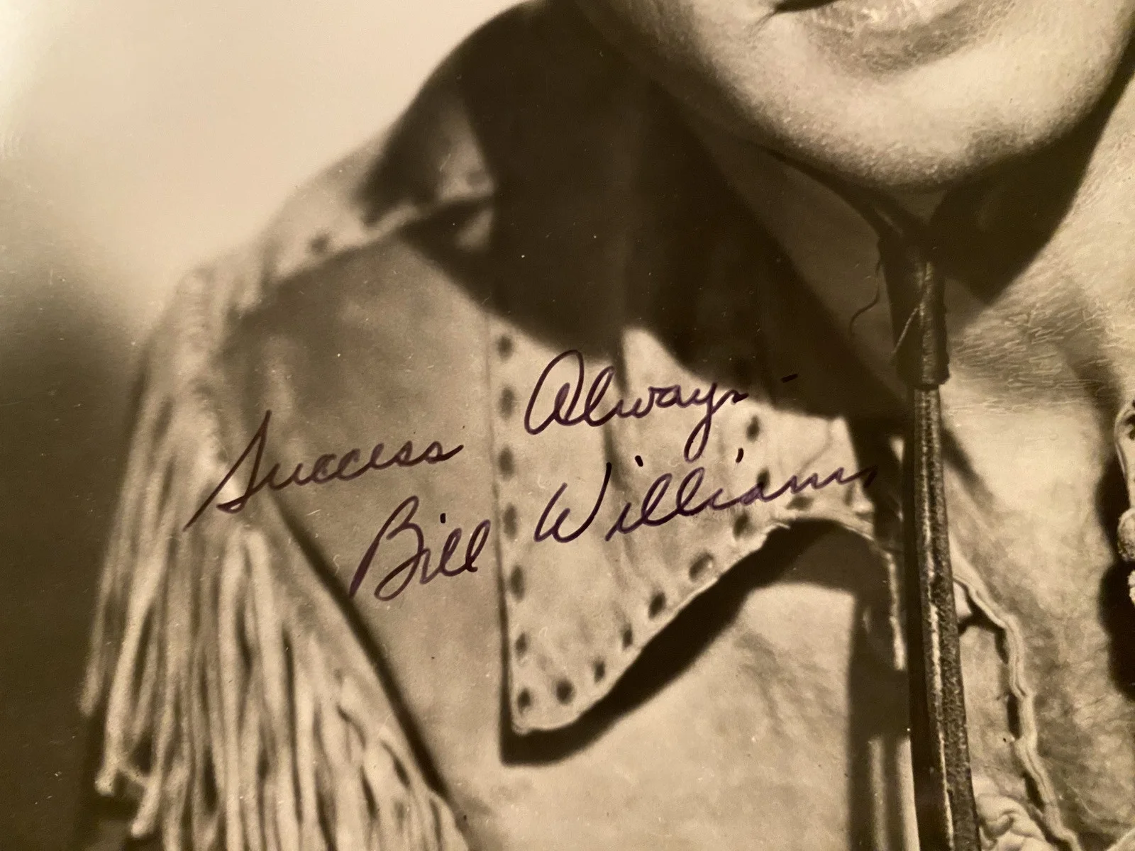 Bill Williams — Bill Williams Signed Autographed Photo With COA The Adventures Of Kit Carson, изображение 3