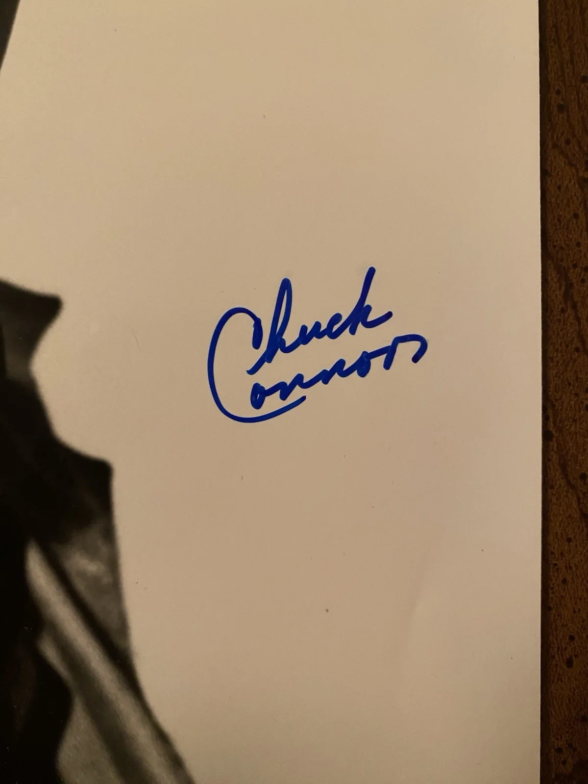 Chuck Connors — Chuck Connors Signed Autographed Photo With COA Designing Woman Soylent Green, изображение 2