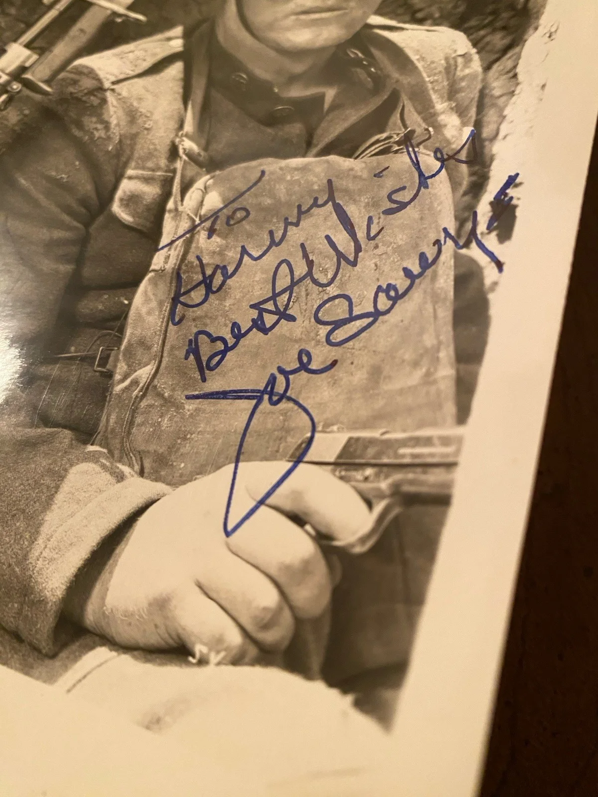 Joe Sawyer — Joe Sawyer Sergeant York Signed Autographed Photo With COA RARE, image 3