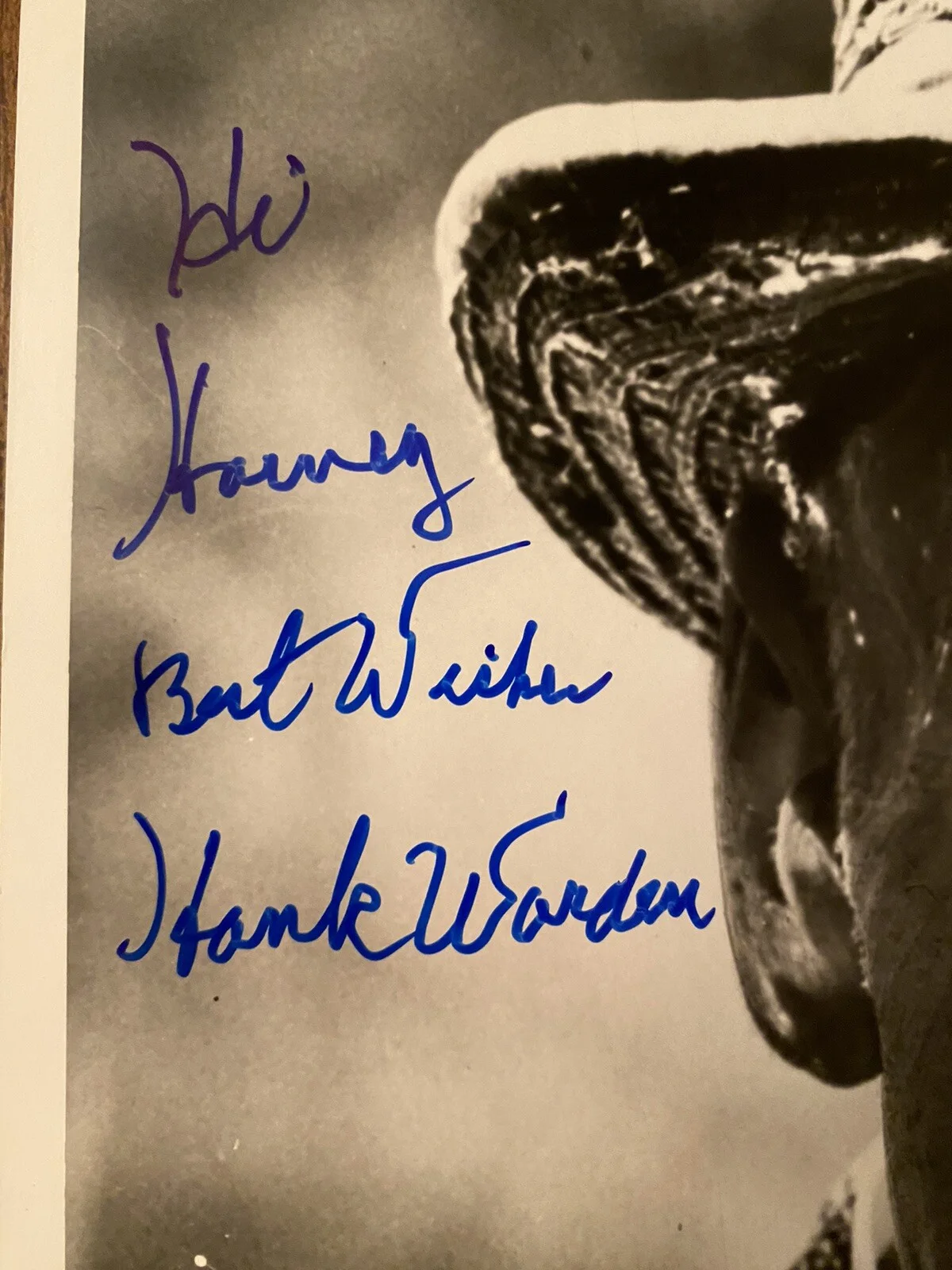 Hank Worden — Hank Worden Signed Autographed Photo With COA True Grit McClintock The Searchers, image 2