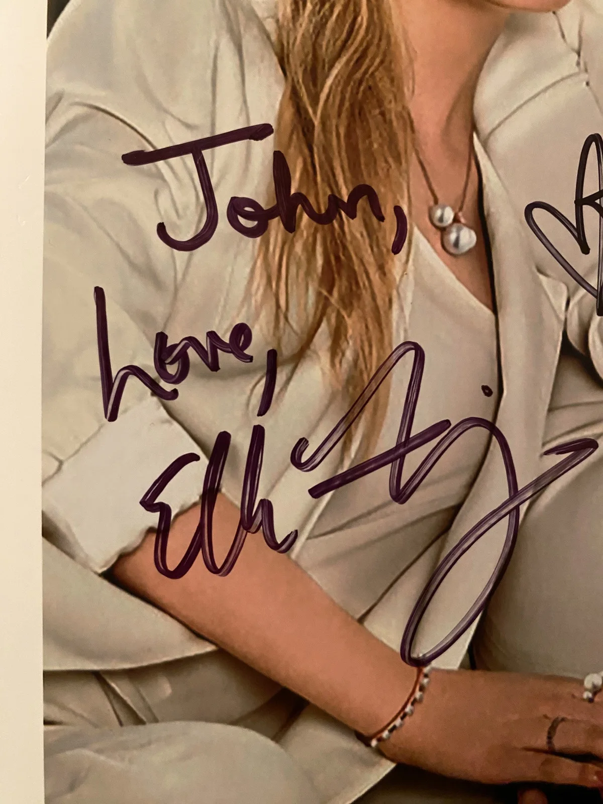 Elle Fanning, Dakota Fanning — Elle Dakota Fanning Signed Autographed Photo By Both w COA Uptown Girls I Am Sam, изображение 2
