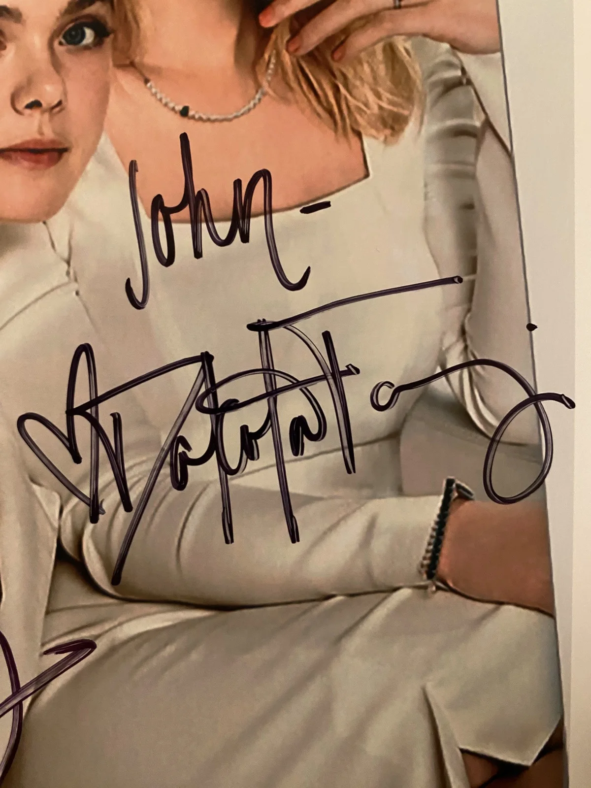 Elle Fanning, Dakota Fanning — Elle Dakota Fanning Signed Autographed Photo By Both w COA Uptown Girls I Am Sam, изображение 3