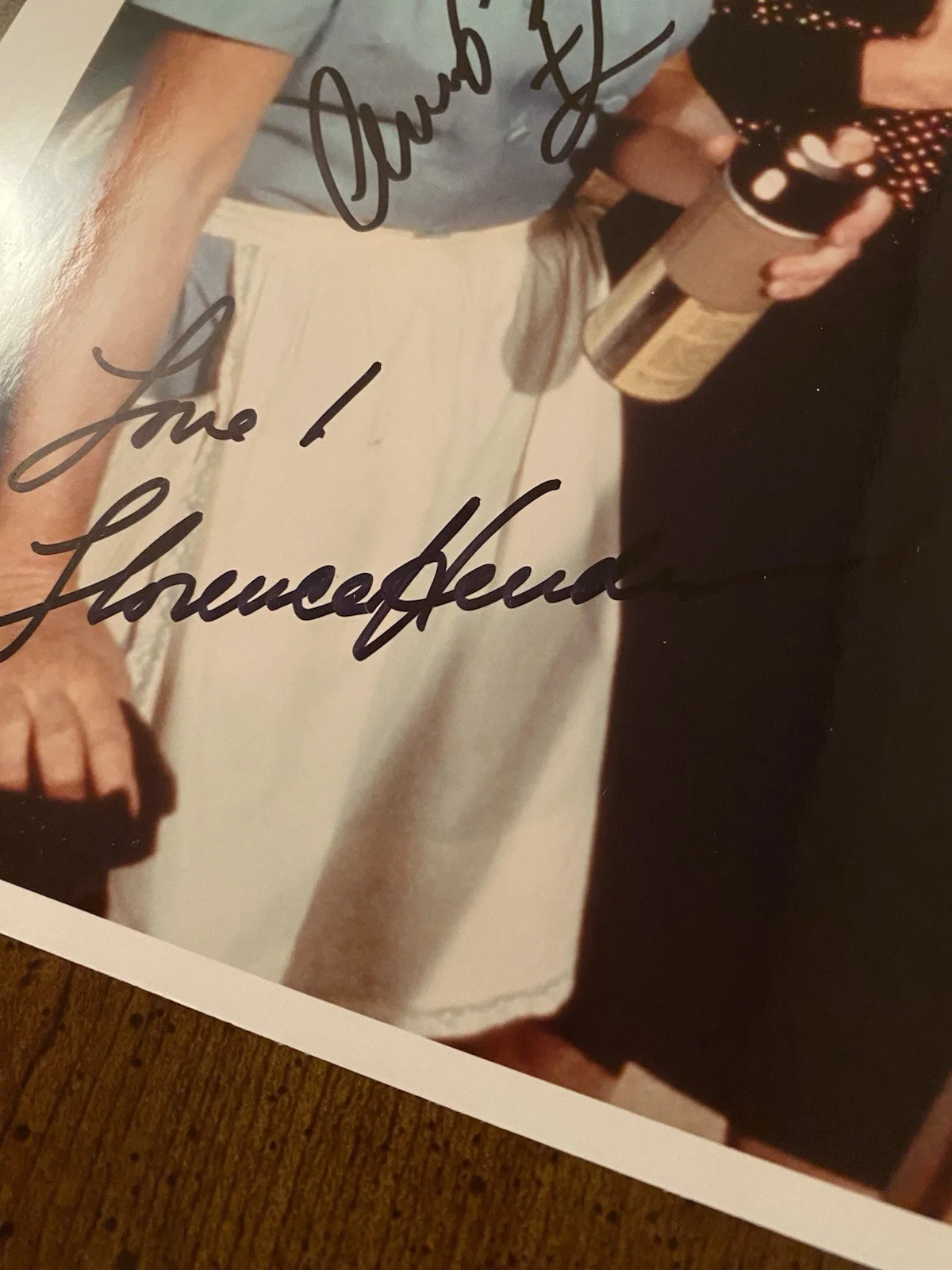 Ann B Davis, Florence Henderson — Ann B Davis Florence Henderson Signed Autographed Photo With COA The Brady Bunch, изображение 5