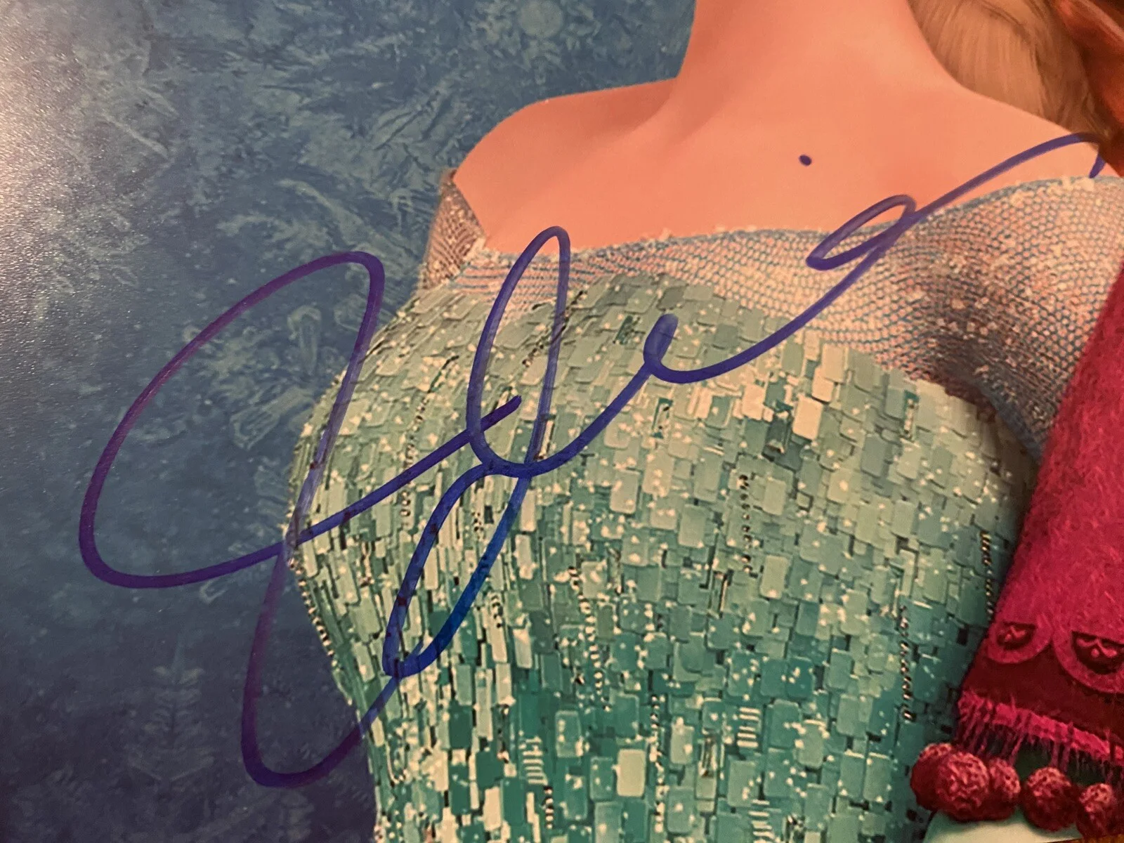 Idina Menzel, Kristen Bell — Idina Menzel Kristen Bell Signed Autographed Photo With COA Frozen Anna Elsa, изображение 2
