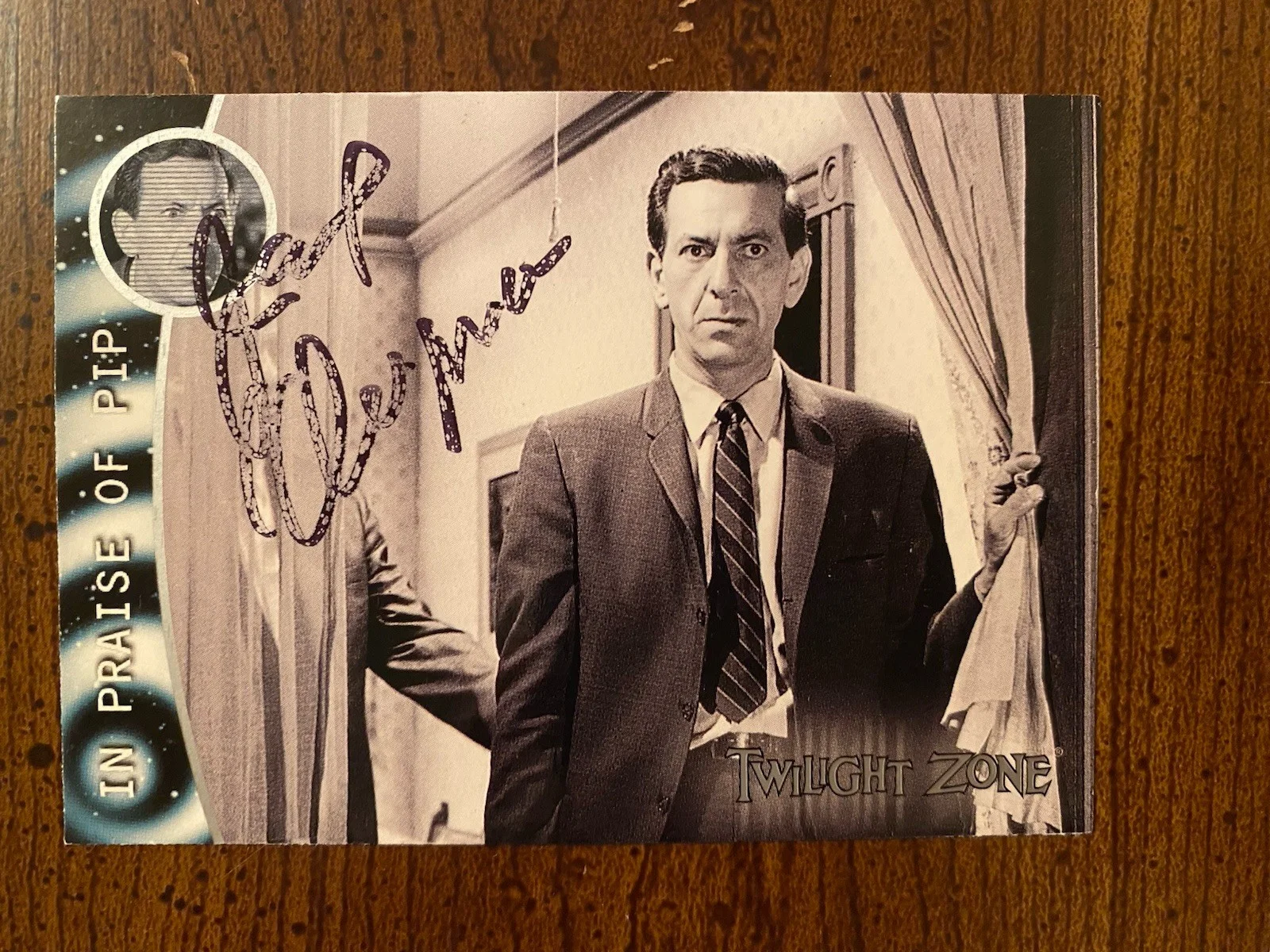 Patty Andrews, Jack Klugman, Joan Rivers, Etc — Signed Autographed Hollywood Walk Of Fame The Twilight Zone Card Lot 10 NICE, изображение 2